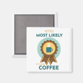 コーヒーが必要になりやすい マグネット (正面/裏面)