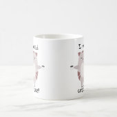 コーヒーが必要 | かわいい怠け猫 コーヒーマグカップ (中央)