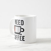 コーヒーが必要 コーヒーマグカップ (正面左)