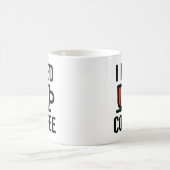 コーヒーが必要 コーヒーマグカップ (中央)