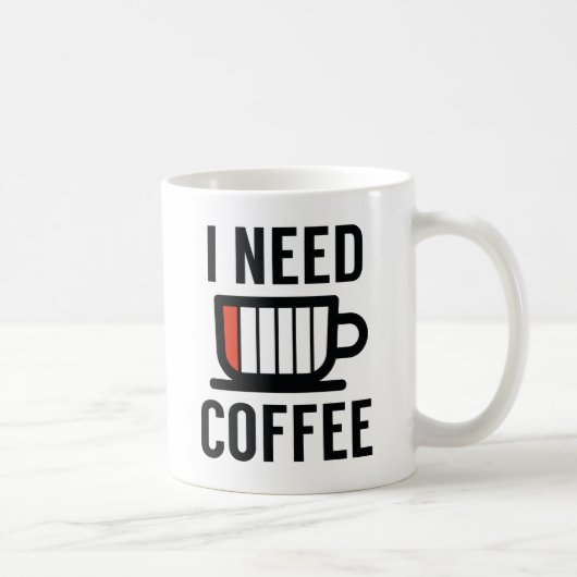 コーヒーが必要 コーヒーマグカップ (右)