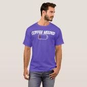 コーヒーが必要 ビンテージ Tシャツ (正面フル)