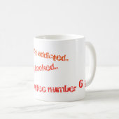 コーヒーが必要…今だ！ マグカップ (正面右)