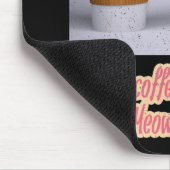 コーヒーが欲しい最高のの| The cat gift マウスパッド (コーナー)