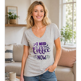 コーヒーが欲しい面白いコーヒーTシャツ Tシャツ
