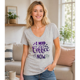 コーヒーが欲しい面白いコーヒーTシャツ Tシャツ