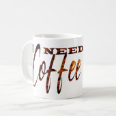 コーヒーが欲しい コーヒーマグカップ (正面左)