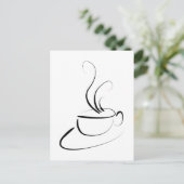 コーヒーが欲しい ポストカード (スタンド正面)