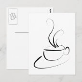 コーヒーが欲しい ポストカード (正面/裏面)