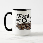 コーヒーが欲しい… マグカップ (左)