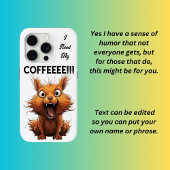 コーヒーが欲しい iPhoneケース