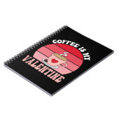 コーヒーが私のバレンタイン ノートブック (左側)