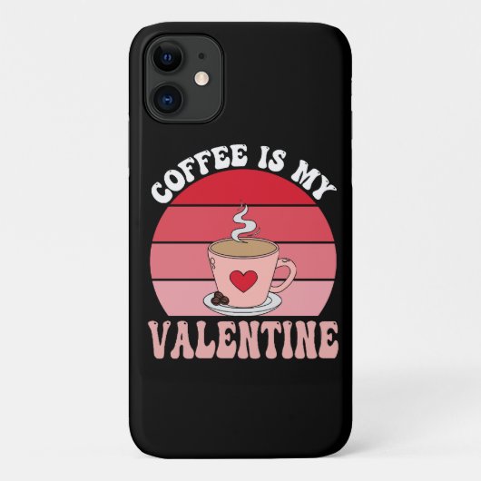 コーヒーが私のバレンタイン Case-Mate iPhoneケース (裏面)