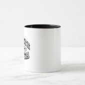 「コーヒーが私をやさしくする」面白いコーヒーマグ マグカップ (中央)
