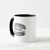 「コーヒーが私をやさしくする」面白いコーヒーマグ マグカップ (正面左)