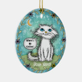 コーヒーが縮れ上がる場所 セラミックオーナメント (右)