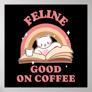 コーヒーが美味しい猫 ポスター