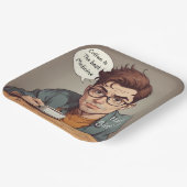 コーヒーが薬最高のだ ペーパープレート (傾斜あり)