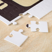 コーヒーが起こランニングる ジグソーパズル (側面)