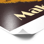 コーヒーが起こランニングる フォトプリント            (角)