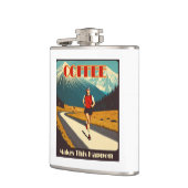 コーヒーが起こランニングる フラスク (左)