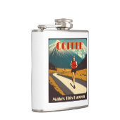 コーヒーが起こランニングる フラスク (右)