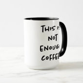 コーヒーが足りない マグカップ (正面右)