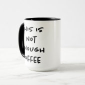 コーヒーが足りない マグカップ (正面左)