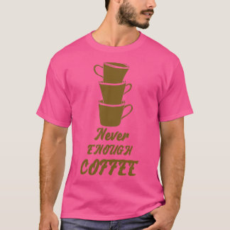 コーヒーが足りない Tシャツ