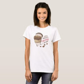 コーヒーが飲みたいイラスト Tシャツ (正面フル)