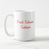 コーヒーが…… コーヒーマグカップ (左)