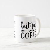 . .コーヒーことわざの初おもしろいの恋人 コーヒーマグカップ (正面右)