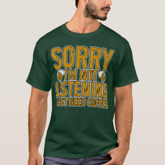 コーヒーさえあればいい 友達いるわけない Tシャツ