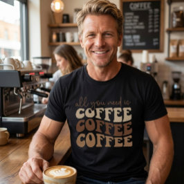 コーヒーさえあればいい。 Tシャツ