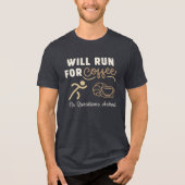コーヒーさえあれば走る トライブレンドTシャツ (正面)