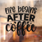 コーヒーしてからが人生のはじまり ウィンドウサイン (シート2)