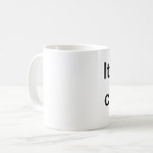 コーヒーじゃない コーヒーマグカップ (正面左)