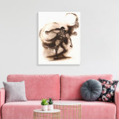 コーヒーすごい屋 キャンバスプリント (インサイチュ (リビング))