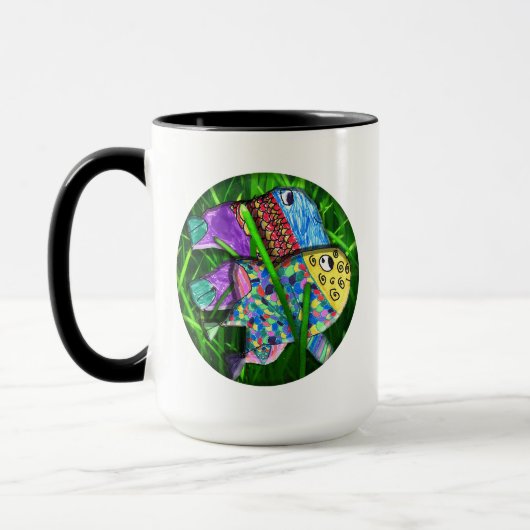 コーヒーその他の液体 マグカップ (左)