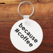 コーヒーだから キーホルダー (裏面)