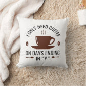 コーヒーだけ要る クッション (ブランケット)