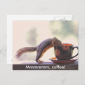 コーヒーだ! ポストカード (正面/裏面)