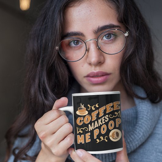 コーヒーでお腹壊しちゃう マグカップ