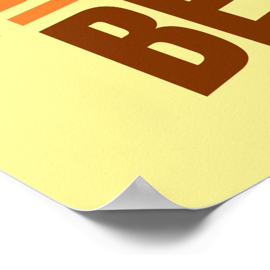 コーヒーですべてを作る |おもしろいことわざ ポスター (角)