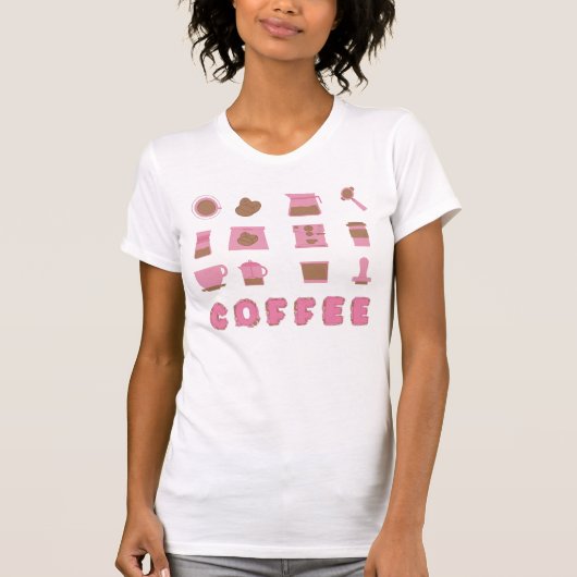 コーヒーです Tシャツ (正面)