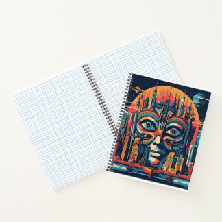 コーヒーでの街のアラート ノートブック