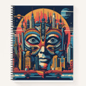 コーヒーでの街のアラート ノートブック (正面)