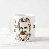 コーヒーでウンチ! コーヒーマグカップ (正面左)