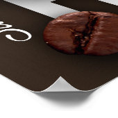 「コーヒーで一日を始めろ！」 ポスター (角)