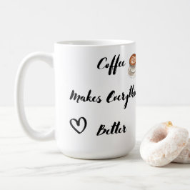 コーヒーで何もかも上手に コーヒーマグカップ